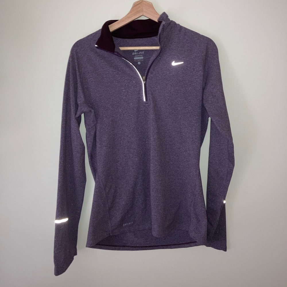 Nike Dri-fit Quarter zip Long sleeve